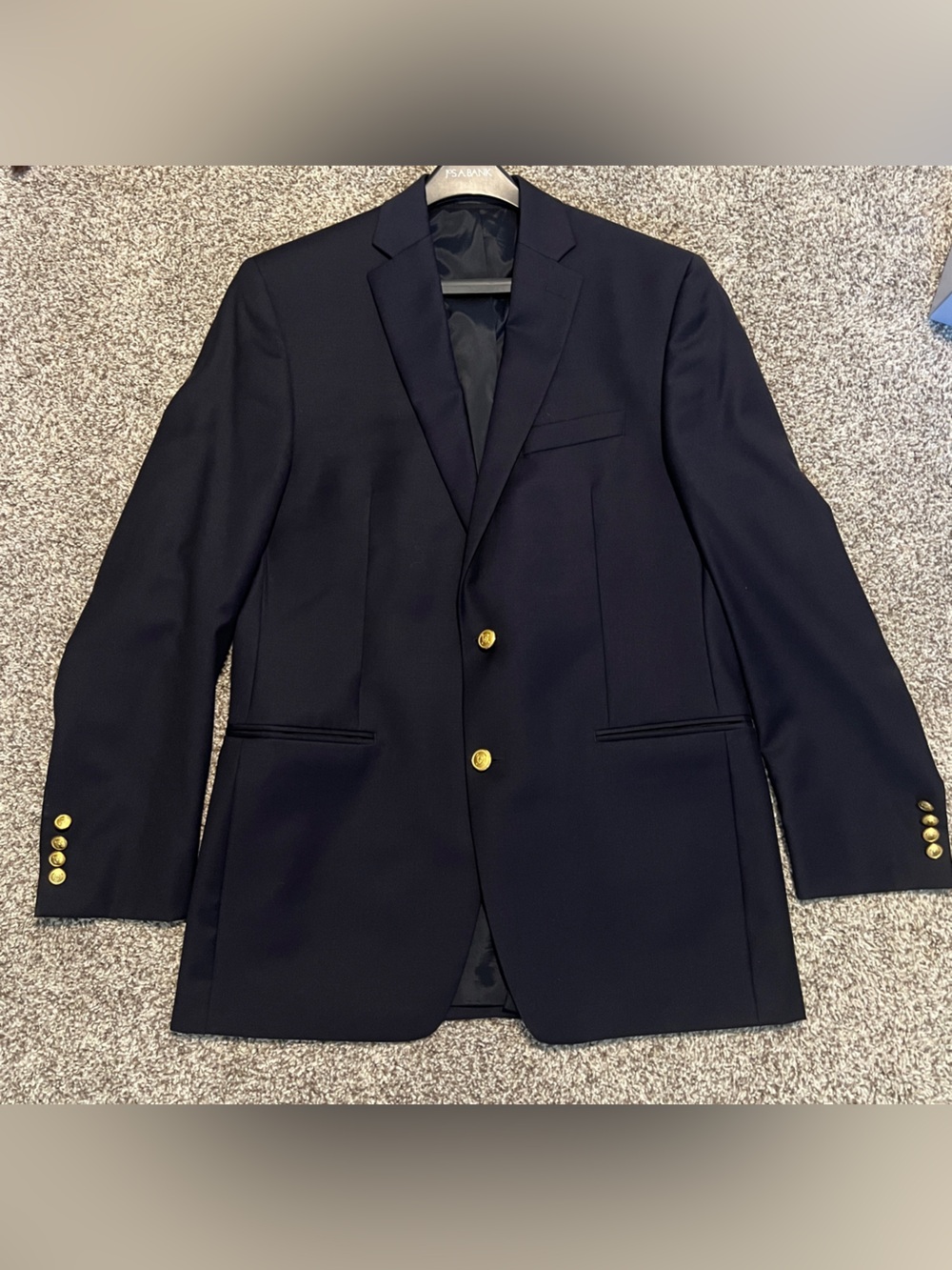 Lauren Ralph Lauren Menβs Suit Jacket 42 Navy Sports Coat blazer